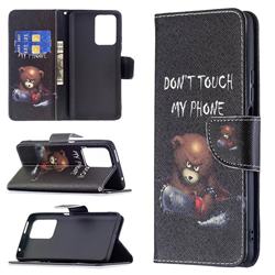 Chainsaw Bear Leather Wallet Case for Xiaomi Mi 11T / 11T Pro