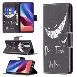 Crooked Grin Leather Wallet Case for Xiaomi Mi 11i / Poco F3