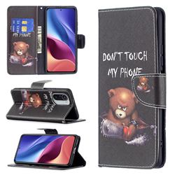 Chainsaw Bear Leather Wallet Case for Xiaomi Mi 11i / Poco F3