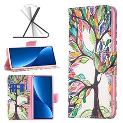 The Tree of Life Leather Wallet Case for Xiaomi Mi 12 Pro