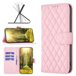 Binfen Color BF-14 Fragrance Protective Wallet Flip Cover for Xiaomi Mi 13 Ultra - Pink