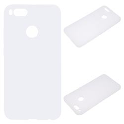 Candy Soft Silicone Protective Phone Case for Xiaomi Mi A1 / Mi 5X - White