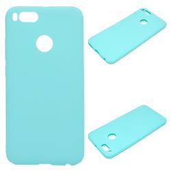 Candy Soft Silicone Protective Phone Case for Xiaomi Mi A1 / Mi 5X - Light Blue