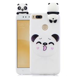 Smiley Panda Soft 3D Climbing Doll Soft Case for Xiaomi Mi A1 / Mi 5X