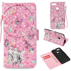 Flower Dreamcatcher 3D Painted Leather Wallet Case for Xiaomi Mi A1 / Mi 5X