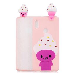 Ice Cream Man Soft 3D Climbing Doll Soft Case for Xiaomi Mi A2 (Mi 6X)