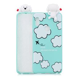 Cute Cloud Girl Soft 3D Climbing Doll Soft Case for Xiaomi Mi A2 (Mi 6X)