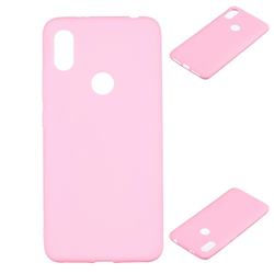 Candy Soft Silicone Protective Phone Case for Xiaomi Mi A2 (Mi 6X) - Dark Pink