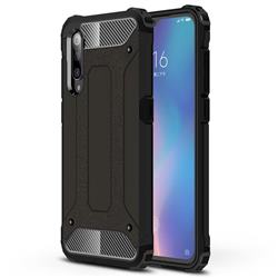King Kong Armor Premium Shockproof Dual Layer Rugged Hard Cover for Xiaomi Mi 9 - Black Gold