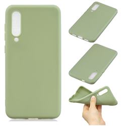Candy Soft Silicone Phone Case for Xiaomi Mi 9 - Pea Green