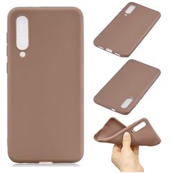 Candy Soft Silicone Phone Case for Xiaomi Mi 9 - Coffee