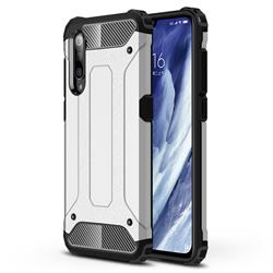 King Kong Armor Premium Shockproof Dual Layer Rugged Hard Cover for Xiaomi Mi 9 Pro - White