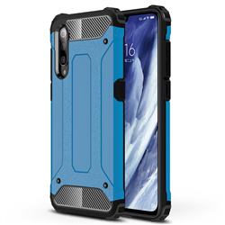 King Kong Armor Premium Shockproof Dual Layer Rugged Hard Cover for Xiaomi Mi 9 Pro - Sky Blue