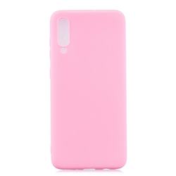 Candy Soft Silicone Protective Phone Case for Xiaomi Mi 9 Pro - Dark Pink