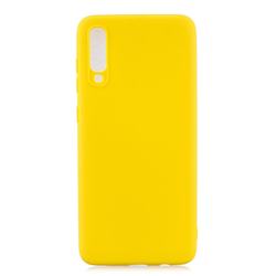 Candy Soft Silicone Protective Phone Case for Xiaomi Mi 9 SE - Yellow