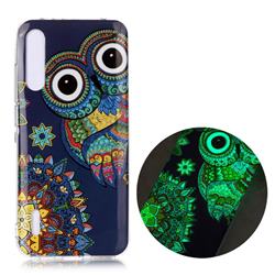 Tribe Owl Noctilucent Soft TPU Back Cover for Xiaomi Mi A3