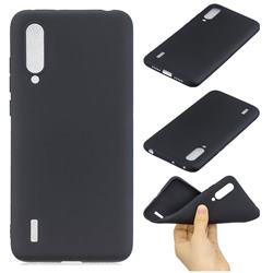 Candy Soft Silicone Protective Phone Case for Xiaomi Mi CC9 (Mi CC9mt Meitu Edition) - Black