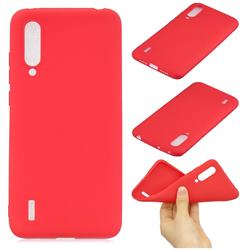 Candy Soft Silicone Protective Phone Case for Xiaomi Mi CC9 (Mi CC9mt Meitu Edition) - Red