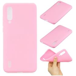 Candy Soft Silicone Protective Phone Case for Xiaomi Mi CC9 (Mi CC9mt Meitu Edition) - Dark Pink