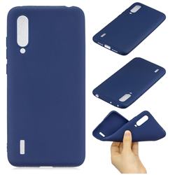 Candy Soft Silicone Protective Phone Case for Xiaomi Mi CC9 (Mi CC9mt Meitu Edition) - Dark Blue