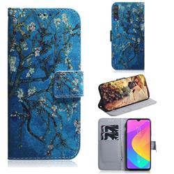 Apricot Tree PU Leather Wallet Case for Xiaomi Mi CC9 (Mi CC9mt Meitu Edition)