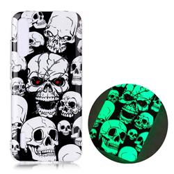 Red-eye Ghost Skull Noctilucent Soft TPU Back Cover for Xiaomi Mi CC9e