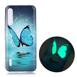 Butterfly Noctilucent Soft TPU Back Cover for Xiaomi Mi CC9e