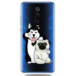 Selfie Dog Clear Varnish Soft Phone Back Cover for Xiaomi Redmi K20 / K20 Pro