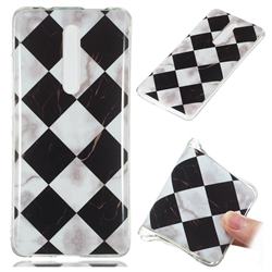 Black and White Matching Soft TPU Marble Pattern Phone Case for Xiaomi Redmi K20 / K20 Pro
