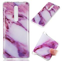 Purple Soft TPU Marble Pattern Case for Xiaomi Redmi K20 / K20 Pro
