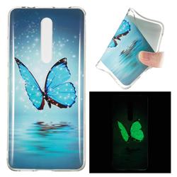 Butterfly Noctilucent Soft TPU Back Cover for Xiaomi Redmi K20 / K20 Pro