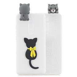 Little Black Cat Soft 3D Climbing Doll Soft Case for Xiaomi Redmi K20 / K20 Pro