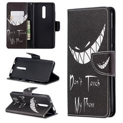 Crooked Grin Leather Wallet Case for Xiaomi Redmi K20 / K20 Pro
