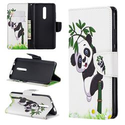 Bamboo Panda Leather Wallet Case for Xiaomi Redmi K20 / K20 Pro