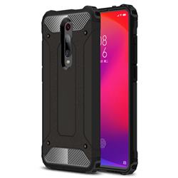 King Kong Armor Premium Shockproof Dual Layer Rugged Hard Cover for Xiaomi Redmi K20 Pro - Black Gold