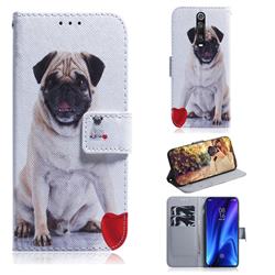Pug Dog PU Leather Wallet Case for Xiaomi Redmi K20 Pro