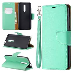 Classic Luxury Litchi Leather Phone Wallet Case for Xiaomi Redmi K20 Pro - Green