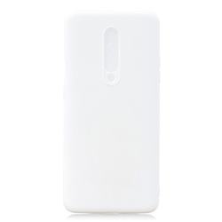 Candy Soft Silicone Protective Phone Case for Xiaomi Redmi K30 - White