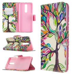 The Tree of Life Leather Wallet Case for Xiaomi Redmi K30
