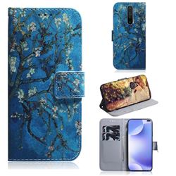 Apricot Tree PU Leather Wallet Case for Xiaomi Redmi K30