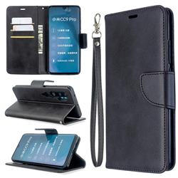 Classic Sheepskin PU Leather Phone Wallet Case for Xiaomi Mi Note 10 / Note 10 Pro / CC9 Pro - Black