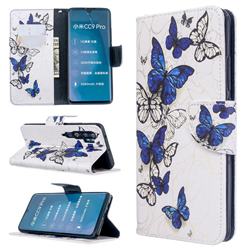 Flying Butterflies Leather Wallet Case for Xiaomi Mi Note 10 / Note 10 Pro / CC9 Pro