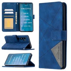 Binfen Color BF05 Prismatic Slim Wallet Flip Cover for Xiaomi Mi Note 10 / Note 10 Pro / CC9 Pro - Blue