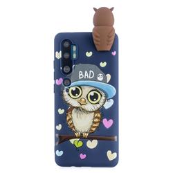 Bad Owl Soft 3D Climbing Doll Soft Case for Xiaomi Mi Note 10 Lite