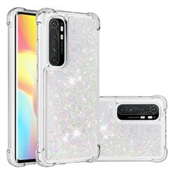Dynamic Liquid Glitter Sand Quicksand Star TPU Case for Xiaomi Mi Note 10 Lite - Pink