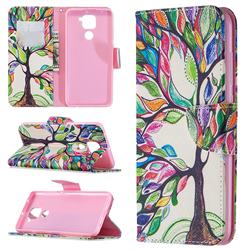 The Tree of Life Leather Wallet Case for Xiaomi Redmi Note 9
