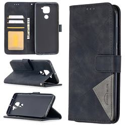 Binfen Color BF05 Prismatic Slim Wallet Flip Cover for Xiaomi Redmi Note 9 - Black