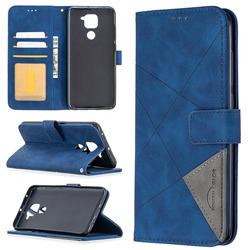 Binfen Color BF05 Prismatic Slim Wallet Flip Cover for Xiaomi Redmi Note 9 - Blue
