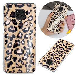 Leopard Galvanized Rose Gold Marble Phone Back Cover for Xiaomi Redmi Note 9s / Note9 Pro / Note 9 Pro Max