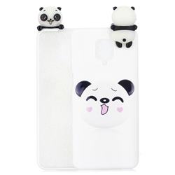 Smiley Panda Soft 3D Climbing Doll Soft Case for Xiaomi Redmi Note 9s / Note9 Pro / Note 9 Pro Max